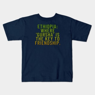 Ethiopia Kids T-Shirt